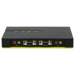 KVM Switch 4-Fach VGA + 2xUSB + Audio LevelOne — Buy in Cyprus with Fast Delivery