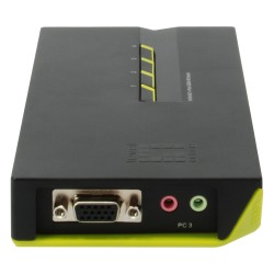 KVM Switch 4-Fach VGA + 2xUSB + Audio LevelOne — Buy in Cyprus with Fast Delivery