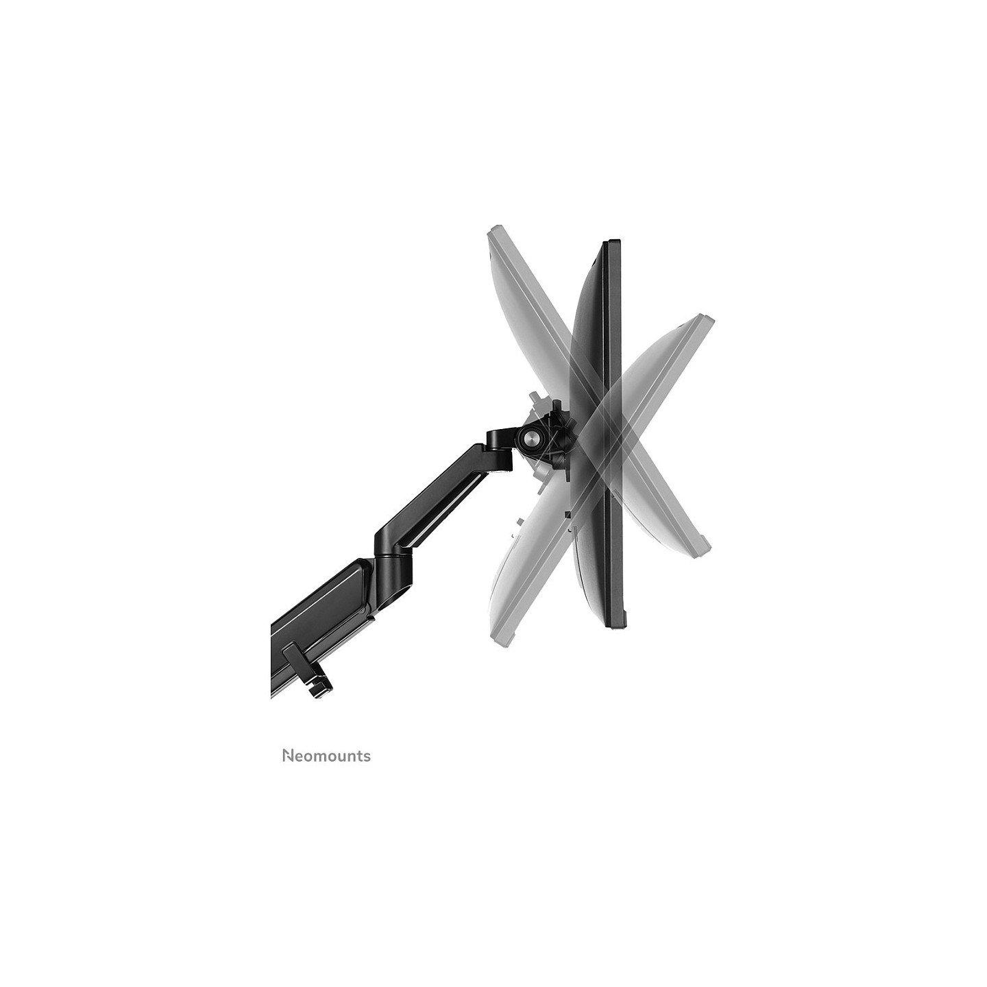 Neomounts DS70-810BL2 Tischhalterung für 17-32' Bildschirme - Schwarz — Buy in Cyprus with Fast Delivery