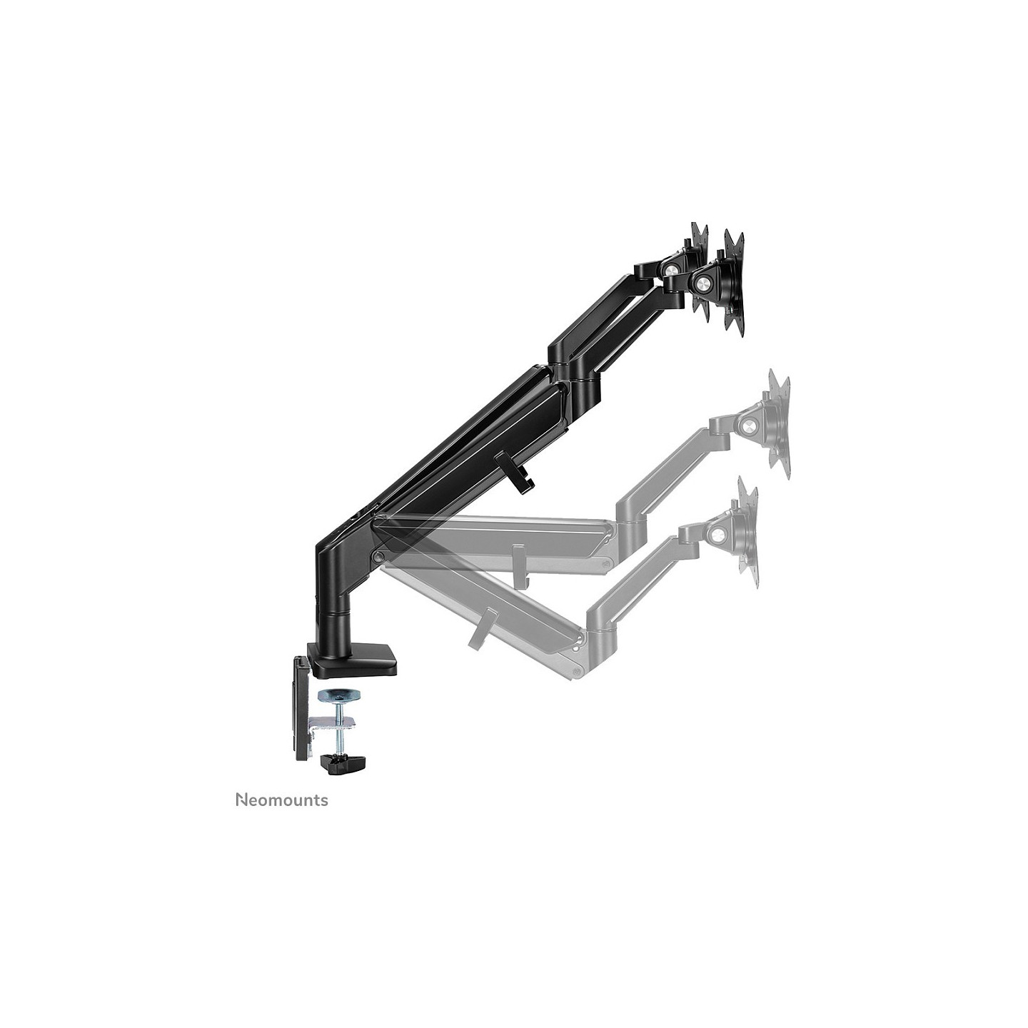 Neomounts DS70-810BL2 Tischhalterung für 17-32' Bildschirme - Schwarz — Buy in Cyprus with Fast Delivery