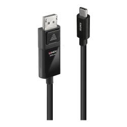 LINDY USB Typ C an Displayport 4K60 Adapterkabel mit HDR 2m — Buy in Cyprus with Fast Delivery