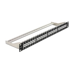 DeLock Keystone 19 Patchpanel 48 Port 1 — Buy in Cyprus with Fast Delivery