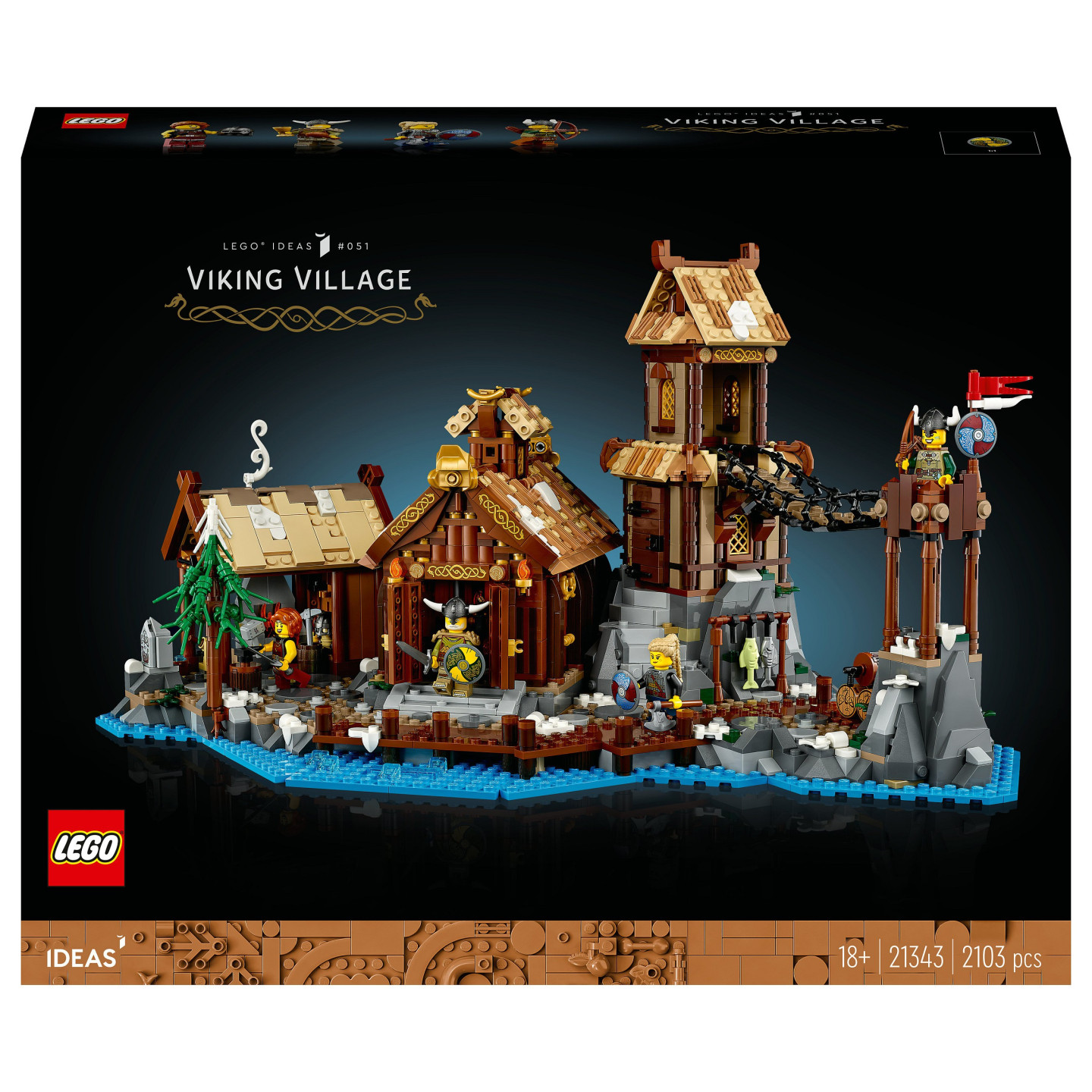 LEGO Ideas - Wikingerdorf — Buy in Cyprus with Fast Delivery