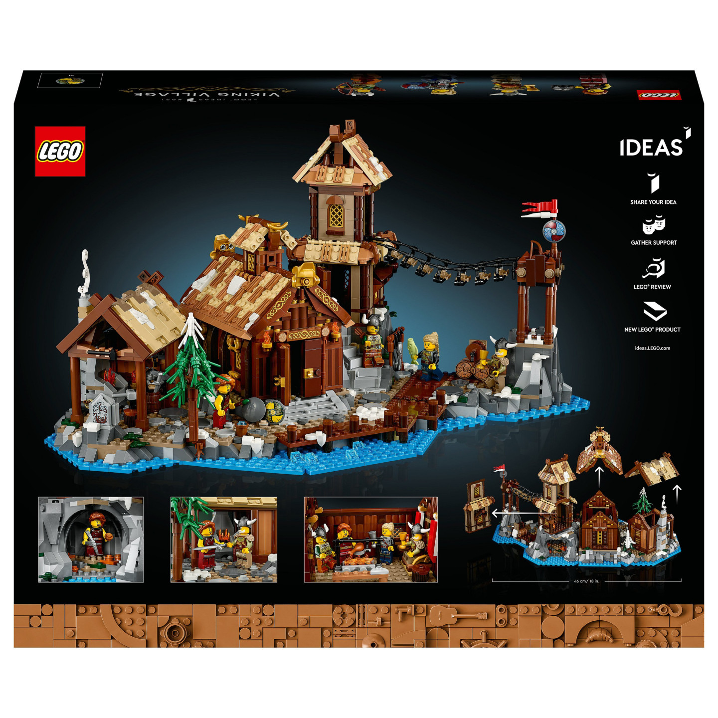 LEGO Ideas - Wikingerdorf — Buy in Cyprus with Fast Delivery