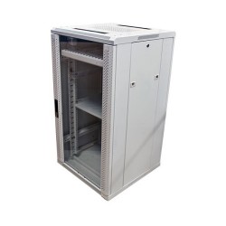 ALLNET Netzwerkschrank 19' 22HE B600 T1000mm Glastür Lichtgrau SNB-Serie — Buy in Cyprus with Fast Delivery