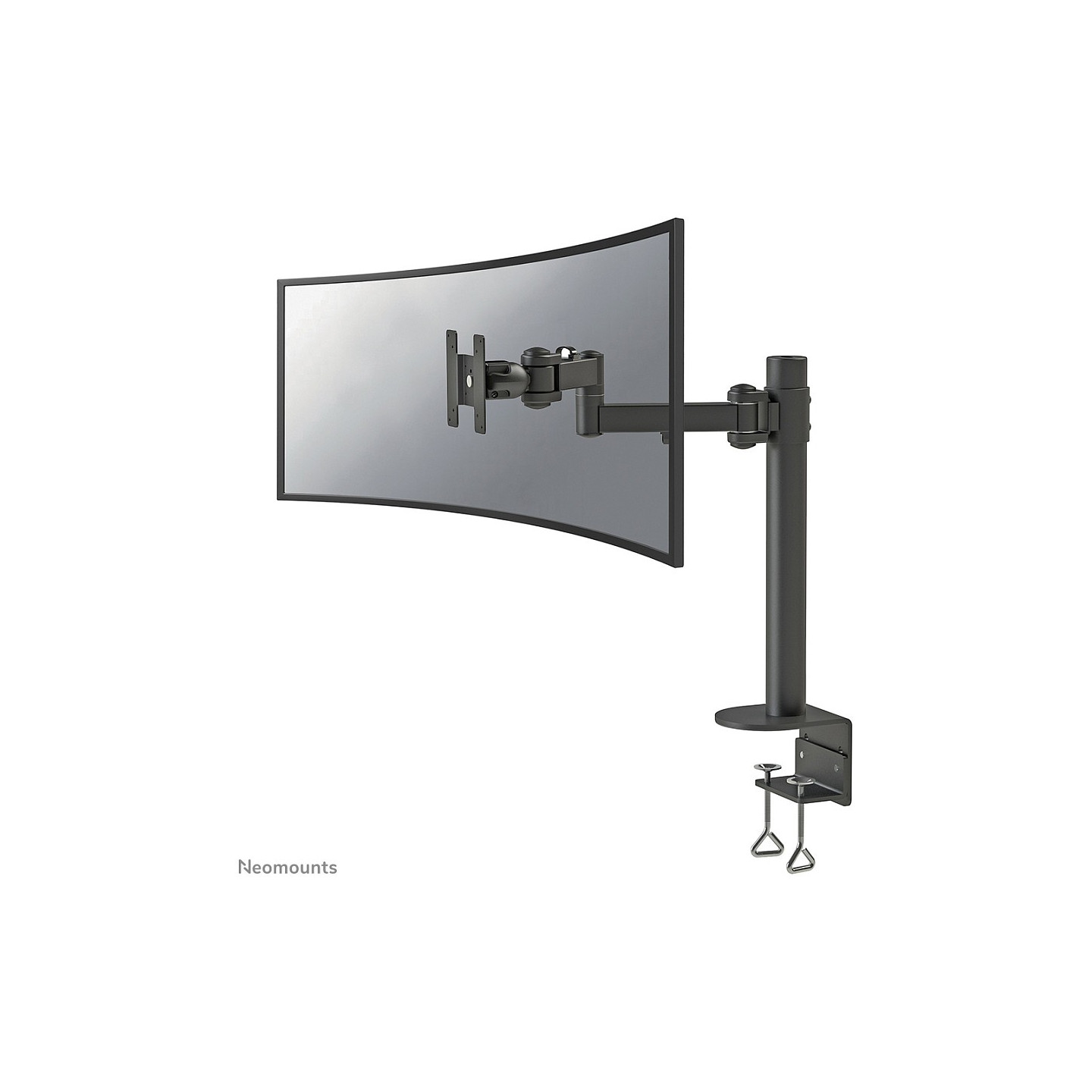 Neomounts FPMA-D960BLACKPLUS Tischhalterung für Breitbildmonitore und curved Monitore bis 49' (124 cm) - Schwarz