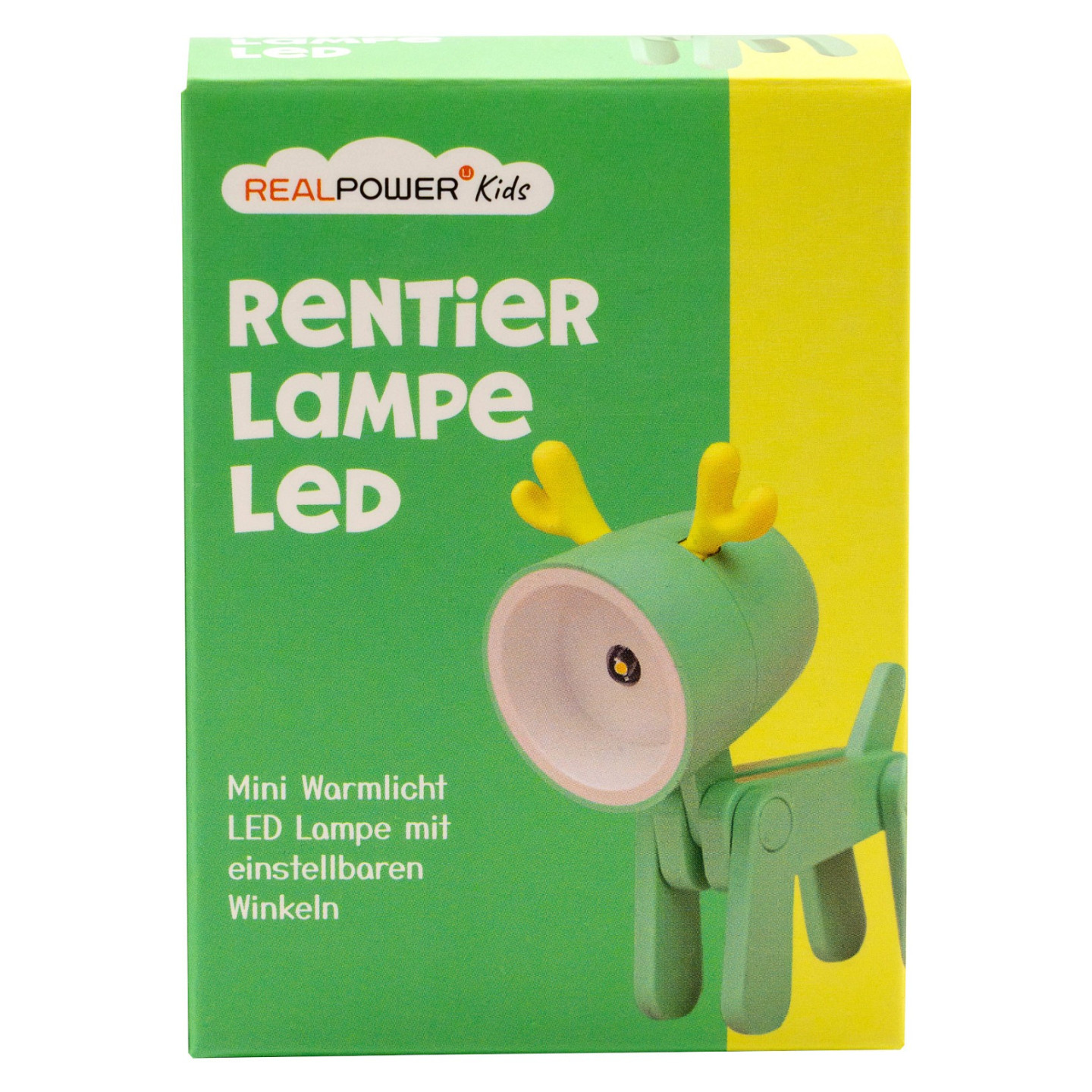 RealPower LED-Tier Taschenlampe Green Deer — Buy in Cyprus with Fast Delivery