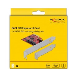 2 Port SATA PCI Express x2 Karte mit RAID 1 - Spiegelung bestehender Daten — Buy in Cyprus with Fast Delivery