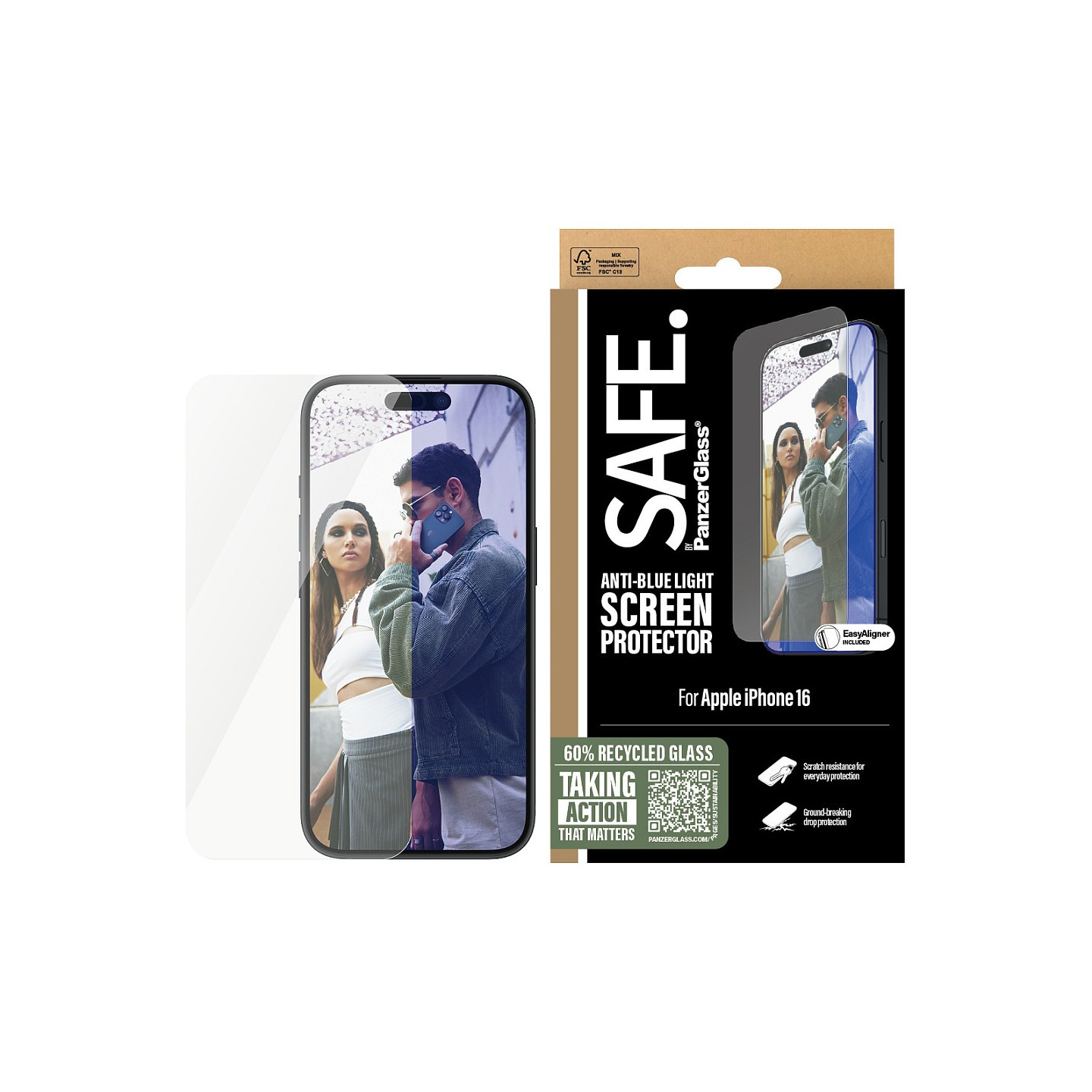 Panzerglass SAFE BY PANZERGLASS EYECARE — Buy in Cyprus with Fast Delivery