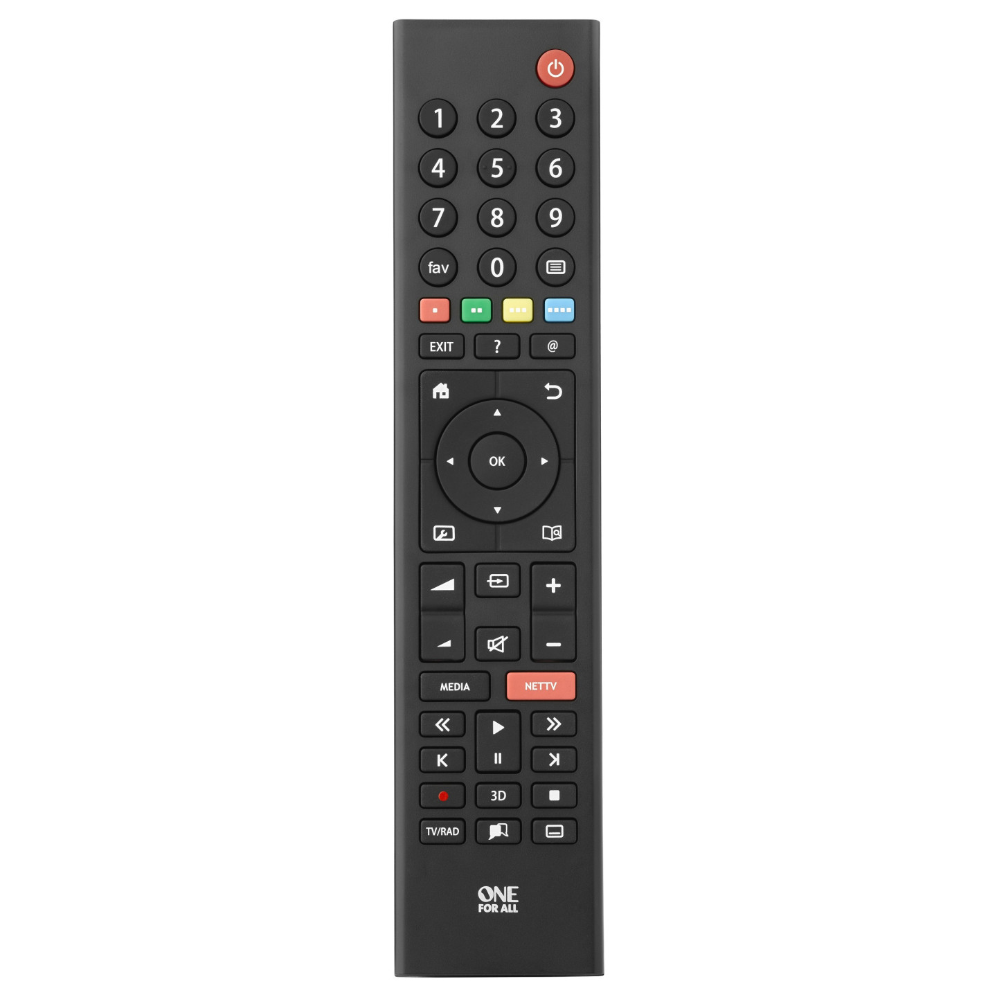 One for all Grundig TV Ersatzfernbedienung (schwarz) — Buy in Cyprus with Fast Delivery