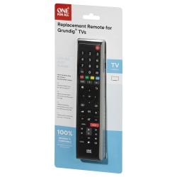 One for all Grundig TV Ersatzfernbedienung (schwarz) — Buy in Cyprus with Fast Delivery