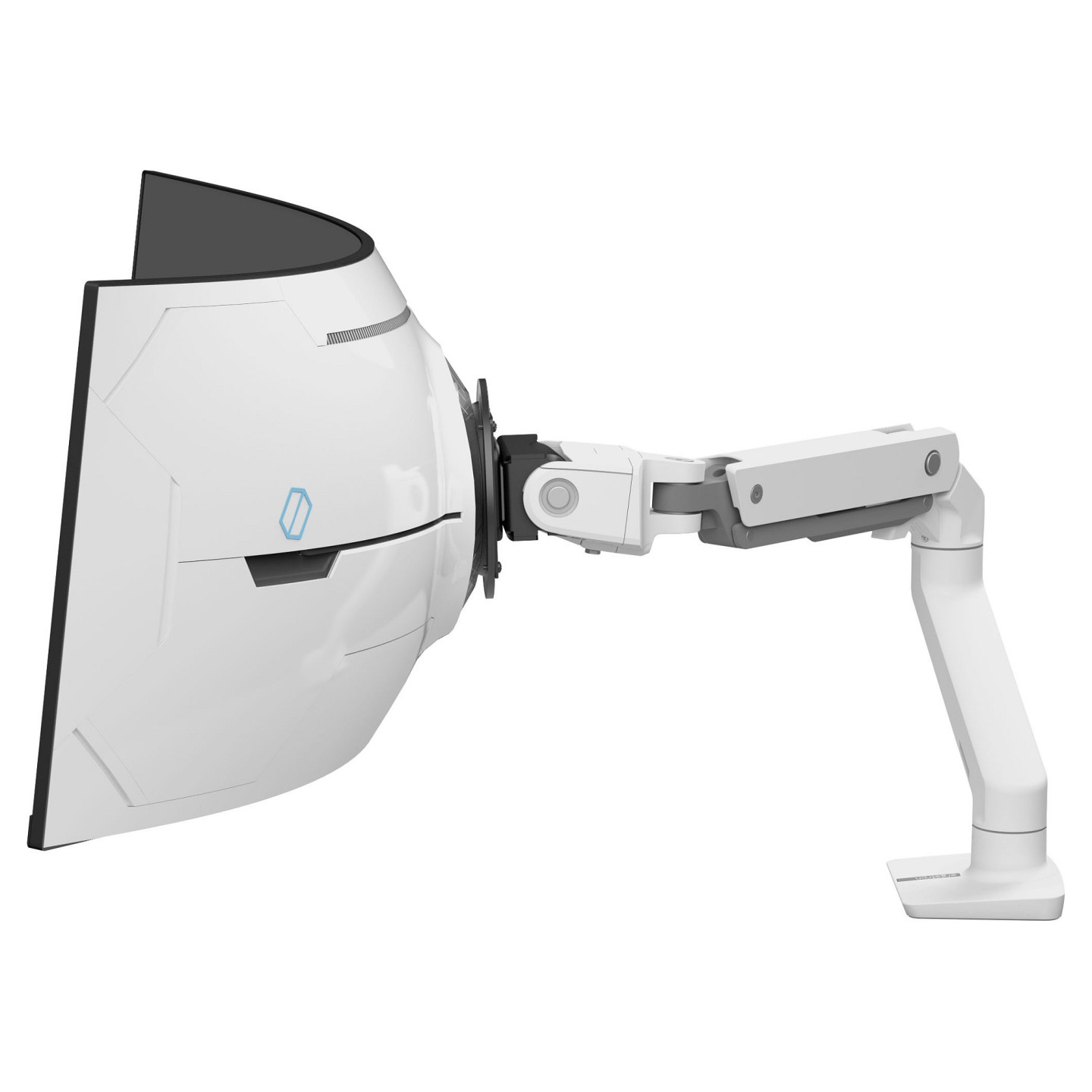 Ergotron HX Monitor Arm mit VHD-Gelenk. Tischhalterung (wei. fr 1000 R Curved Monitore) — Buy in Cyprus with Fast Delivery