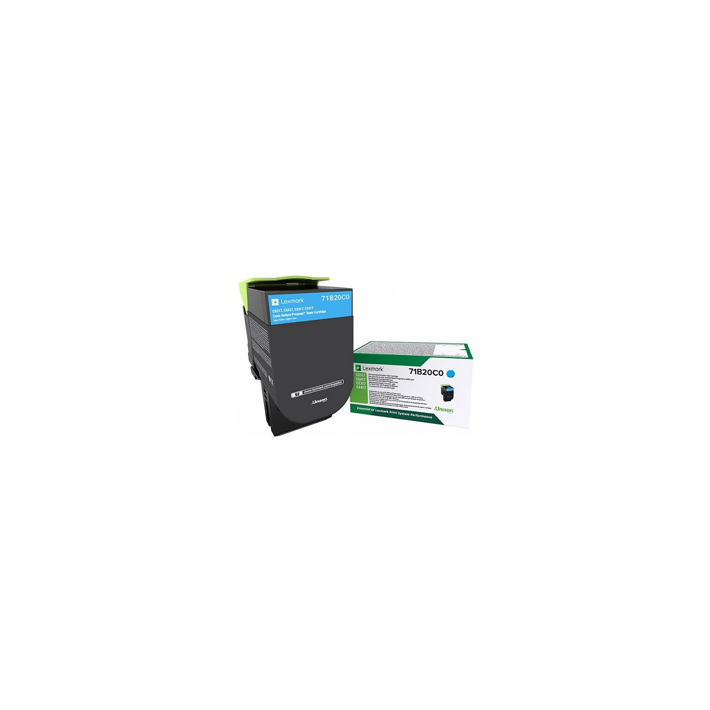 LEXMARK Toner cyan Rck f. CS CX 317 417 517 ca. 2.300 S. — Buy in Cyprus with Fast Delivery