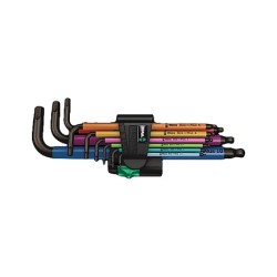 Wera 950 9 Hex-Plus Multicol 1 SB Winkelschlüsselsatz met BL — Buy in Cyprus with Fast Delivery