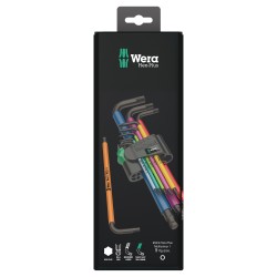 Wera 950 9 Hex-Plus Multicol 1 SB Winkelschlüsselsatz met BL — Buy in Cyprus with Fast Delivery