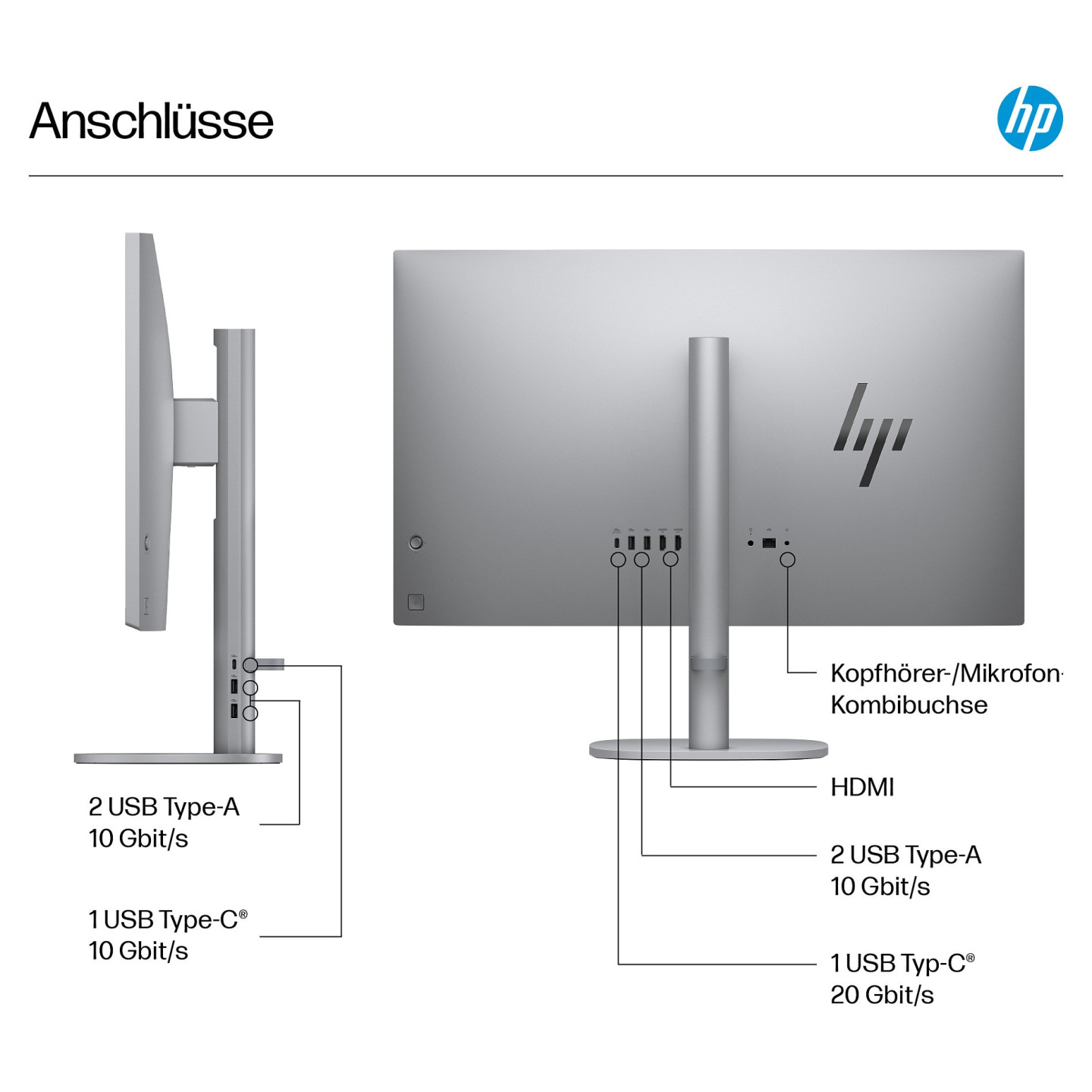 AIO HP OmniStudio X 32' UHD IPS All-in-One Core Ultra 7 258V 32GB 2TB SSD Win11 32-c1077ng — Buy in Cyprus with Fast Delivery