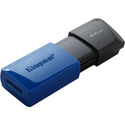 Buy Kingston DataTraveler Exodia M - 64GB USB 3.2 Gen 1 Flash Drive - Black & Blue in Cyprus, Nicosia, Limassol, Larnaka, Pafos