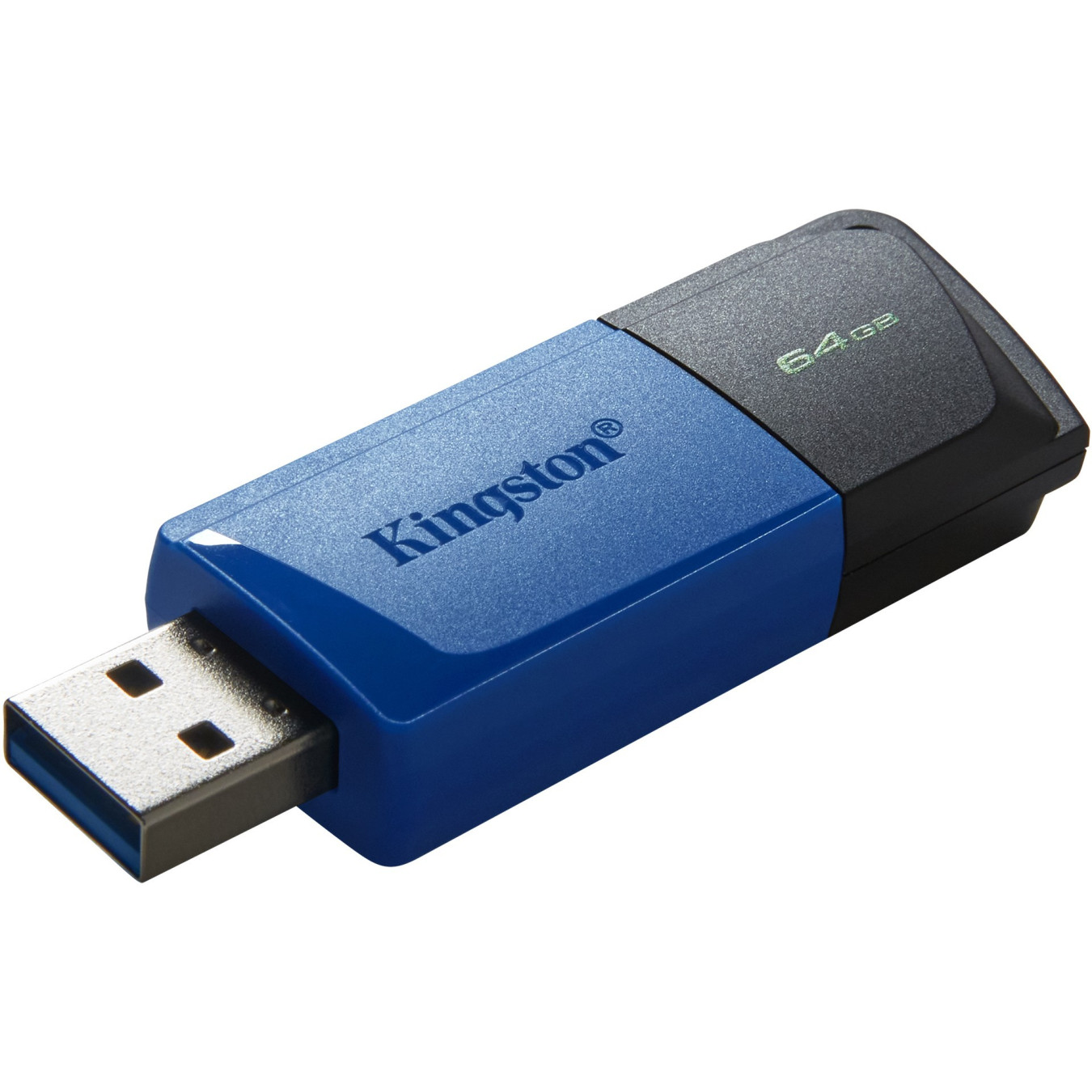 Kingston DataTraveler Exodia M - 64GB USB 3.2 Gen 1 Flash Drive - Black & Blue — Buy in Cyprus with Fast Delivery
