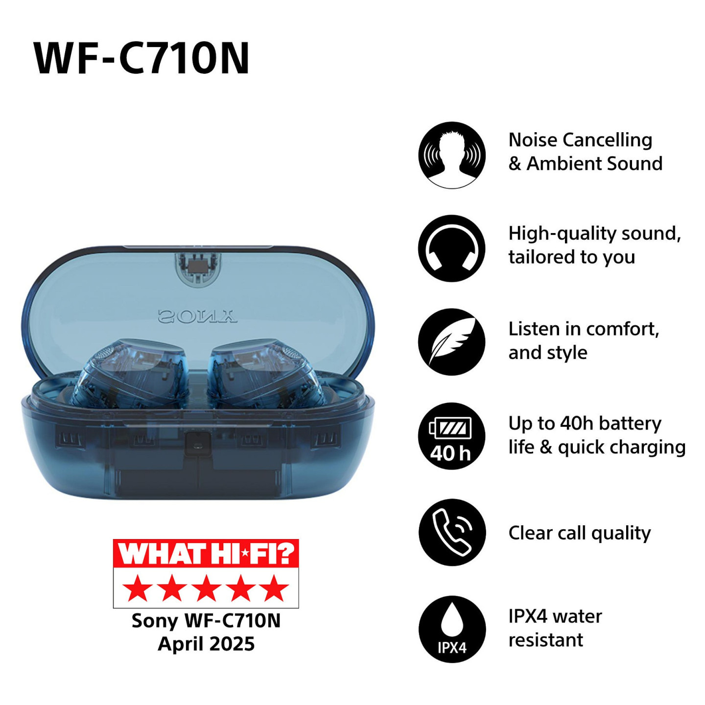 Sony WFC710NL.CE7 True Wireless Stereo (TWS) — Buy in Cyprus with Fast Delivery