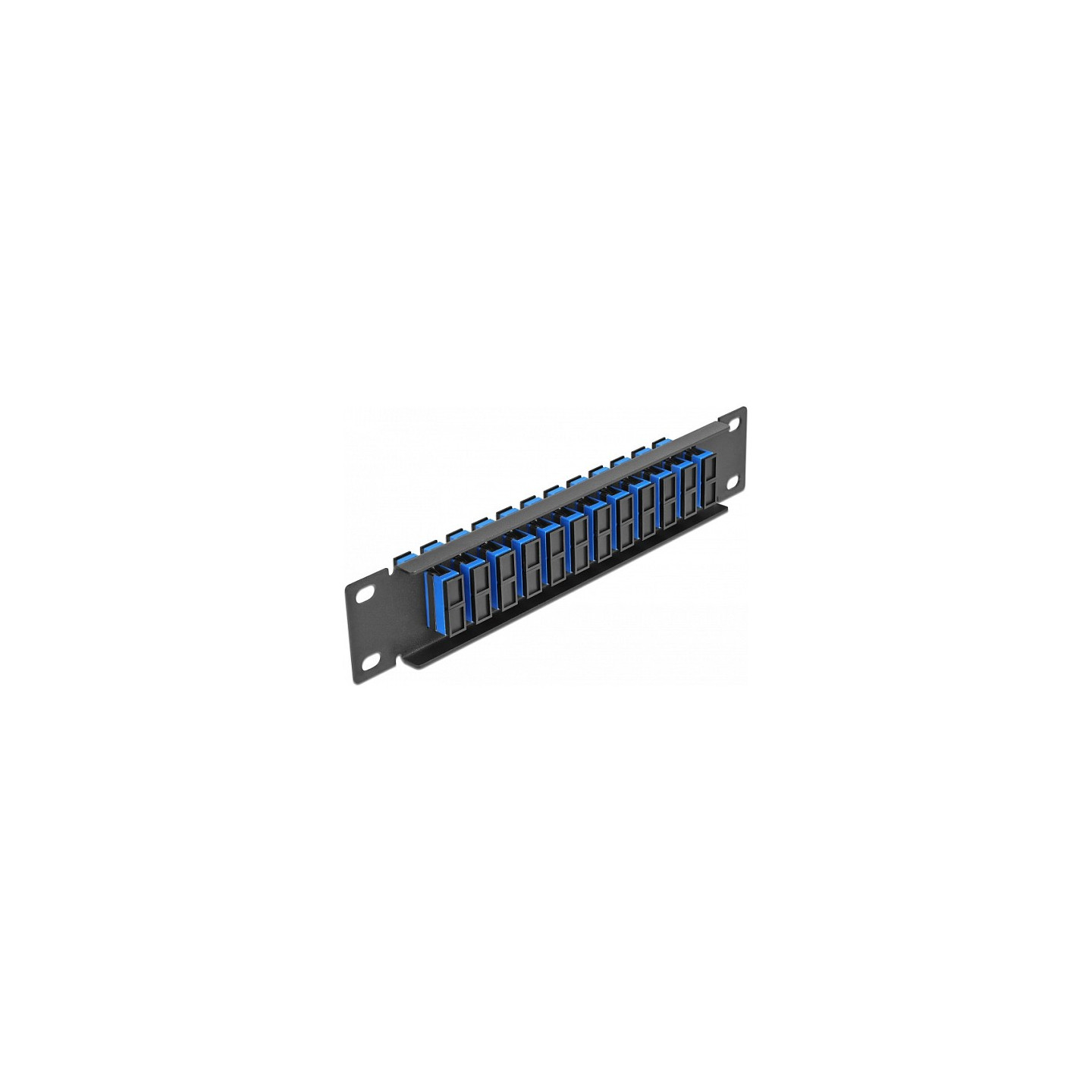 Delock 10? LWL Patchpanel 12 Port SC Duplex blau 1 HE schwarz — Buy in Cyprus with Fast Delivery