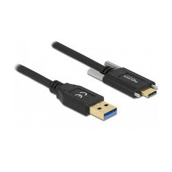 USB-C 3 .2 (ST-ST) 2m DeLock black — Buy in Cyprus with Fast Delivery