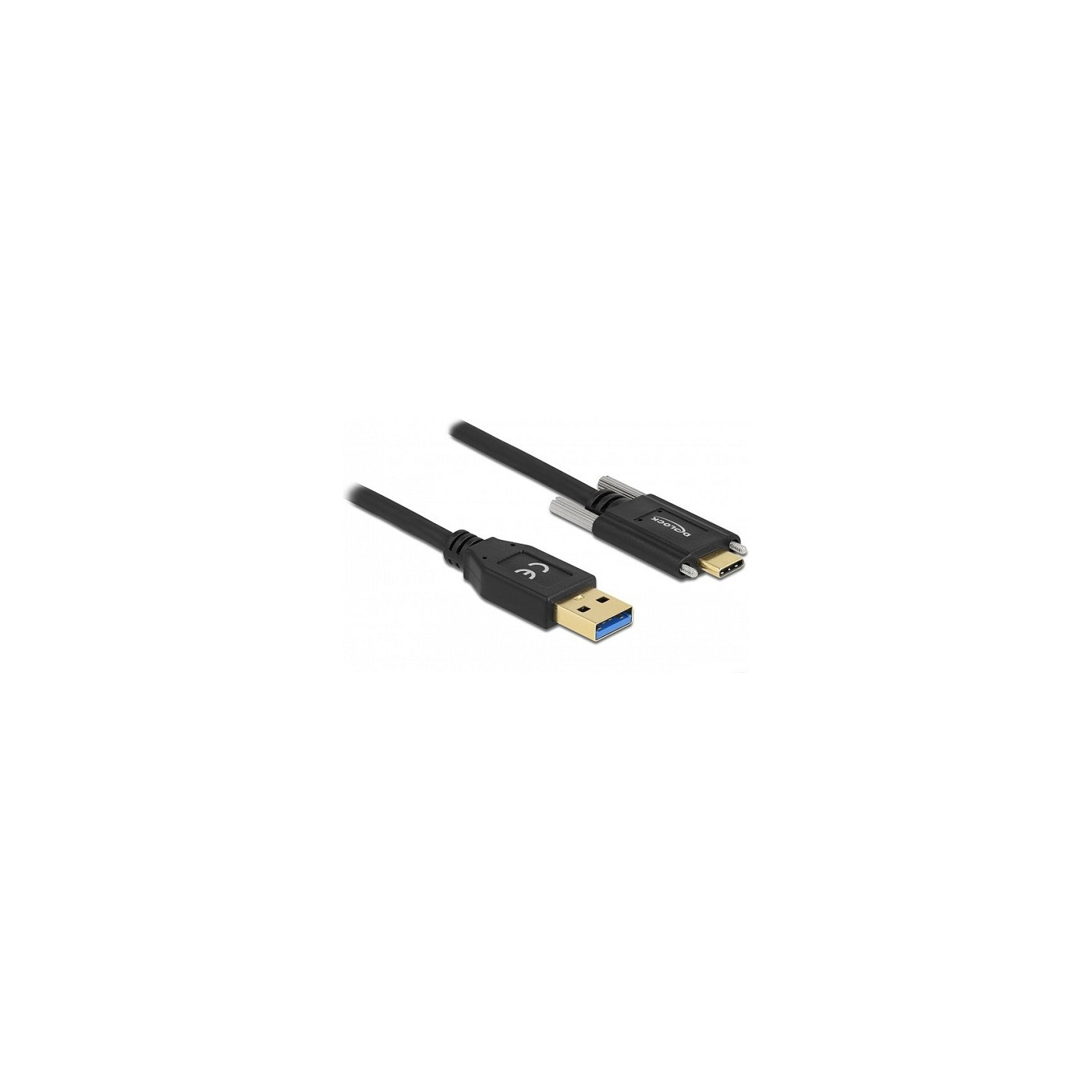USB-C 3 .2 (ST-ST) 2m DeLock black — Buy in Cyprus with Fast Delivery