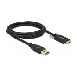 USB-C 3 .2 (ST-ST) 2m DeLock black — Buy in Cyprus with Fast Delivery
