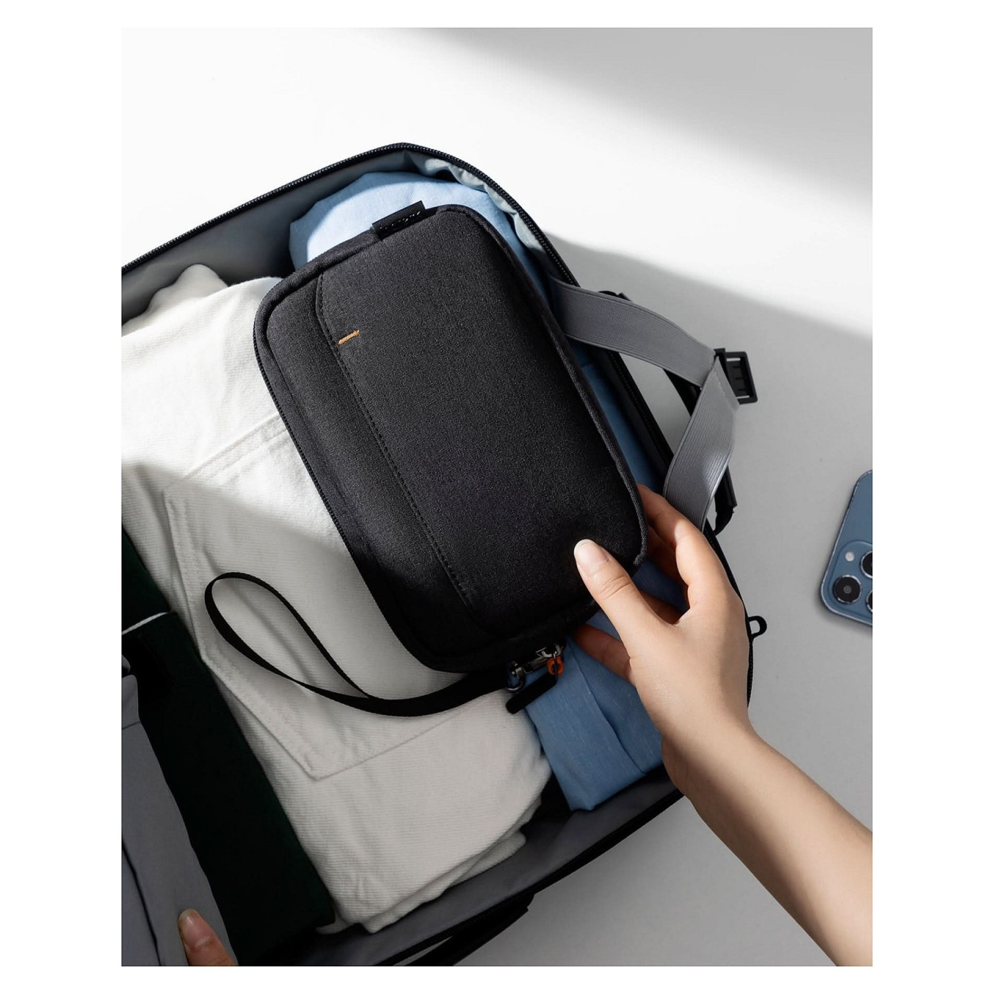 inateck Organizer Tasche AB03012 black 32.5cm 23.5cm 5cm — Buy in Cyprus with Fast Delivery
