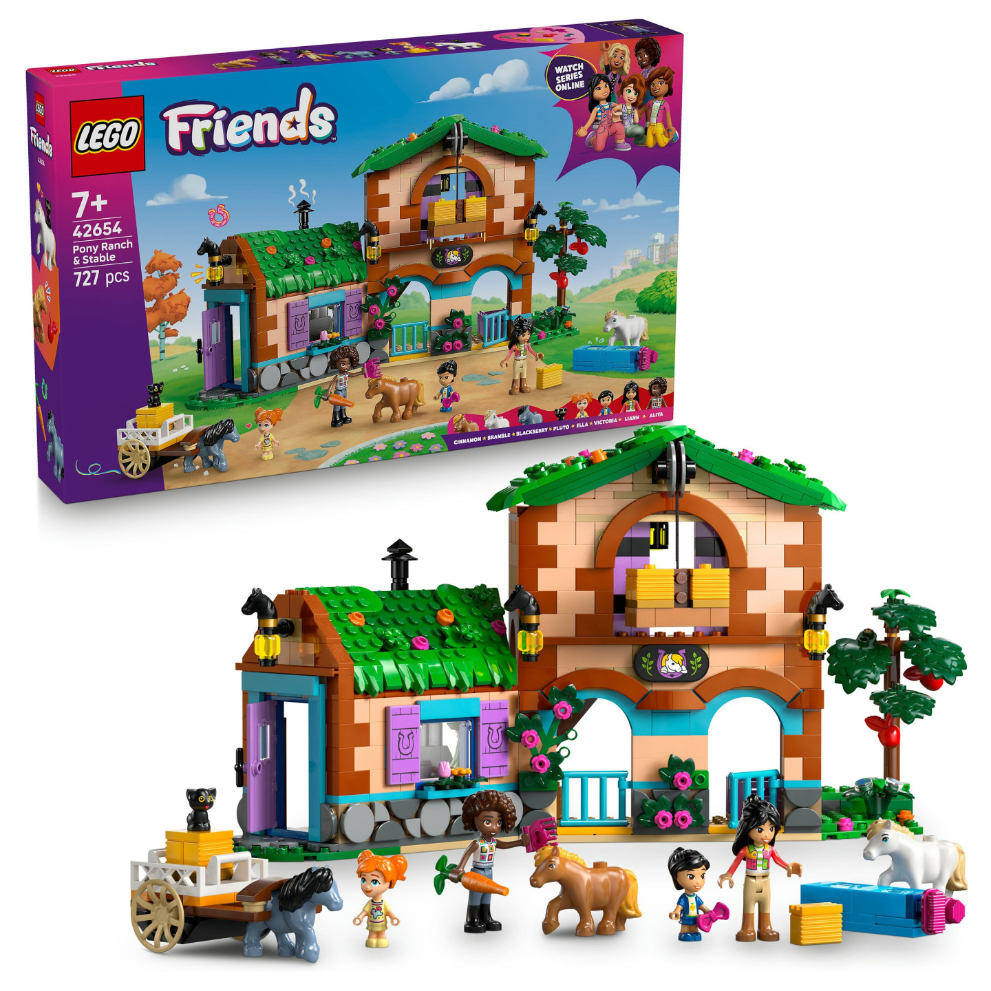 LEGO 42654 Friends Ponyhof & Stall — Buy in Cyprus with Fast Delivery