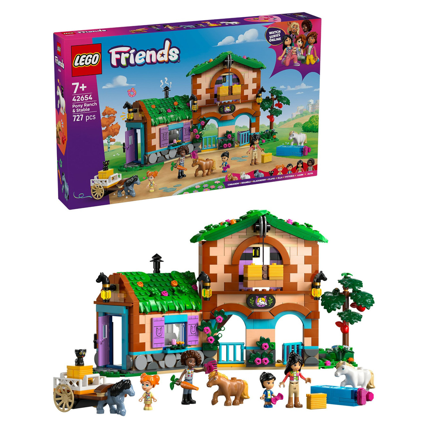 LEGO 42654 Friends Ponyhof & Stall — Buy in Cyprus with Fast Delivery
