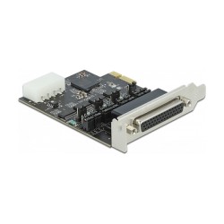 PCI Express x1 Karte zu 4 x Seriell RS-232 mit Spannungsversorgung 5 V 12 V — Buy in Cyprus with Fast Delivery