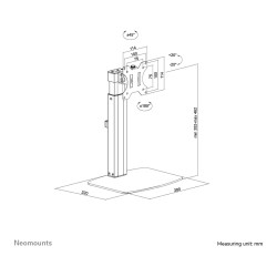 Neomounts FPMA-D865BLACK Tischhalterung für Flachbildschirme bis 32' (81 cm). — Buy in Cyprus with Fast Delivery