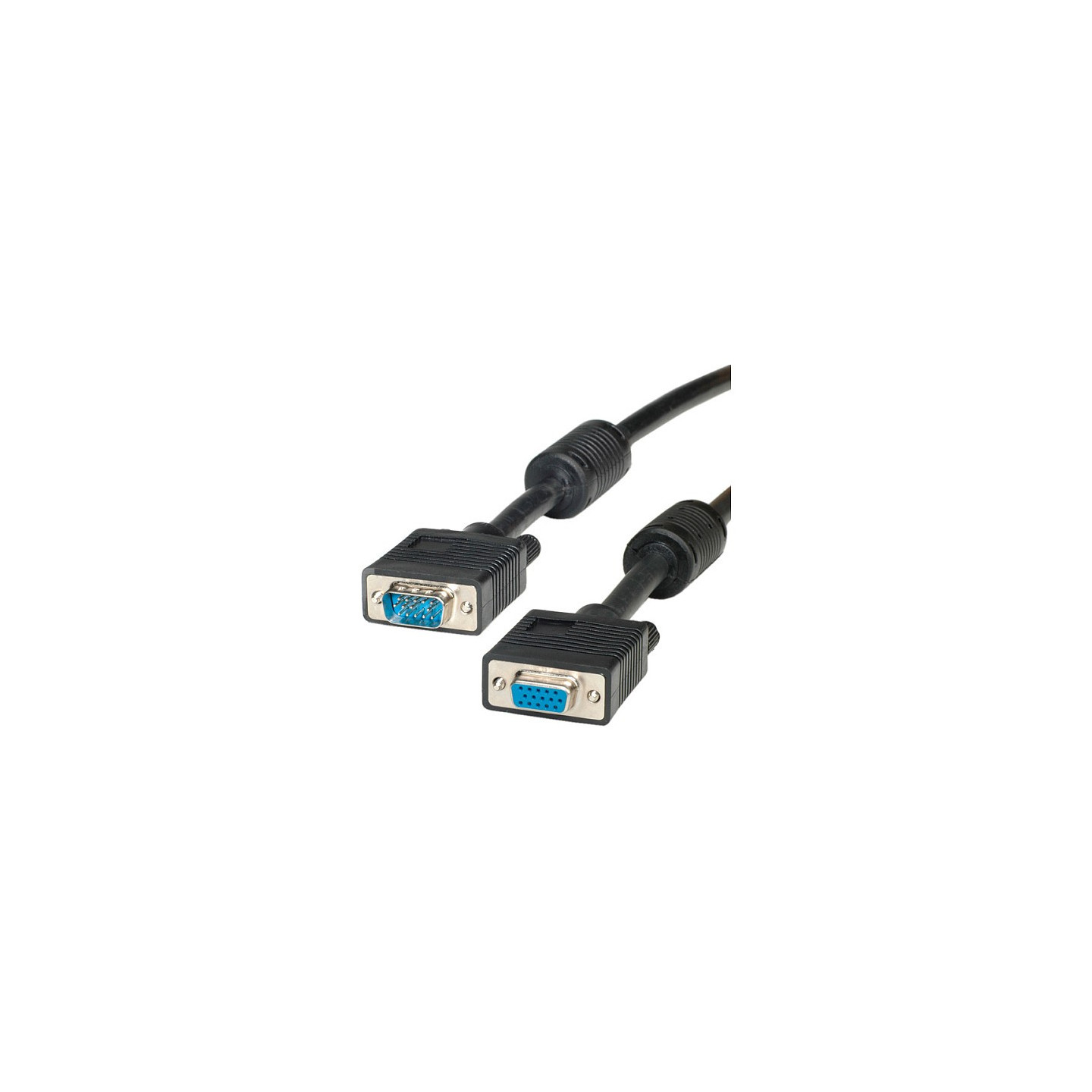 ROLINE VGA-Kabel HD15 ST - BU mit Ferritkern 2m — Buy in Cyprus with Fast Delivery