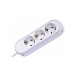 BACHMANN SMART Steckdosenleiste 3x Schutzkontakt weiss 1.5m — Buy in Cyprus with Fast Delivery
