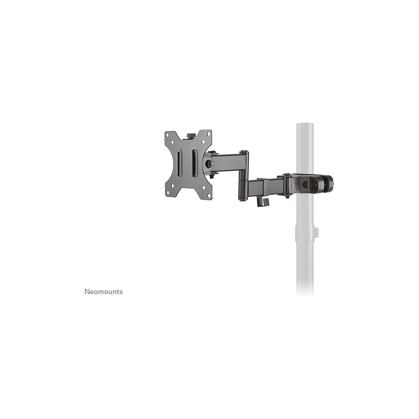Stangenhalterung. voll beweglich. (Ø28-60 mm) für 17-32' Bildschirme 8KG FL40-450BL11 Neomounts