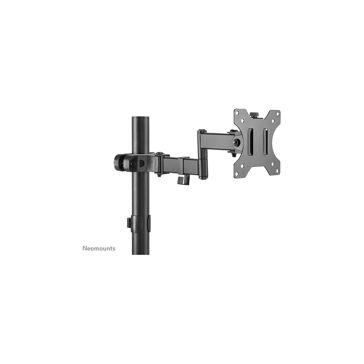 Stangenhalterung. voll beweglich. (Ø28-60 mm) für 17-32' Bildschirme 8KG FL40-450BL11 Neomounts