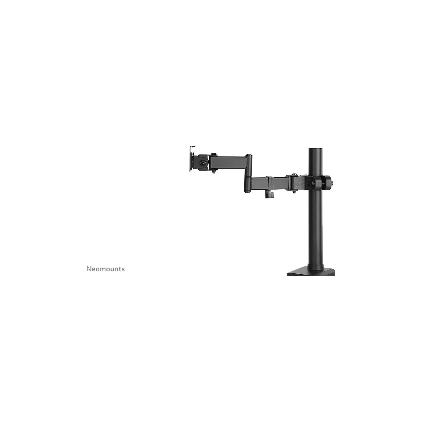 Stangenhalterung. voll beweglich. (Ø28-60 mm) für 17-32' Bildschirme 8KG FL40-450BL11 Neomounts