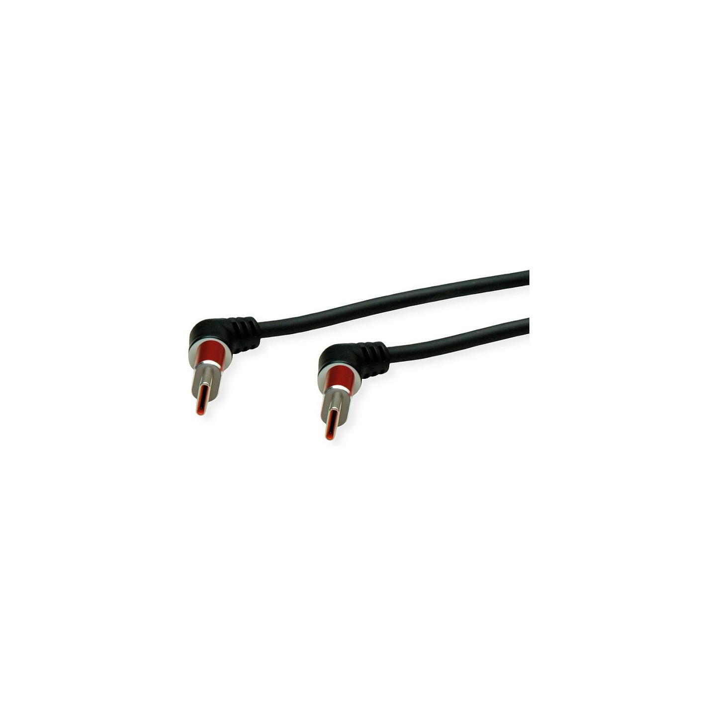 ROLINE USB 2.0 Kabel Typ-C - Typ-C ST ST 360 Rotation schwarz rot 1m — Buy in Cyprus with Fast Delivery