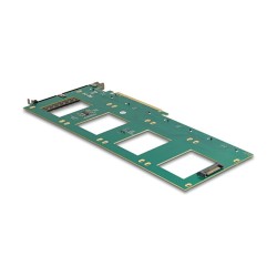 PCI Express 4.0 x16 Karte zu 4 x intern U.2 NVMe SFF-8639 - Bifurcation (LxB: 288 x 122 mm) — Buy in Cyprus with Fast Delivery