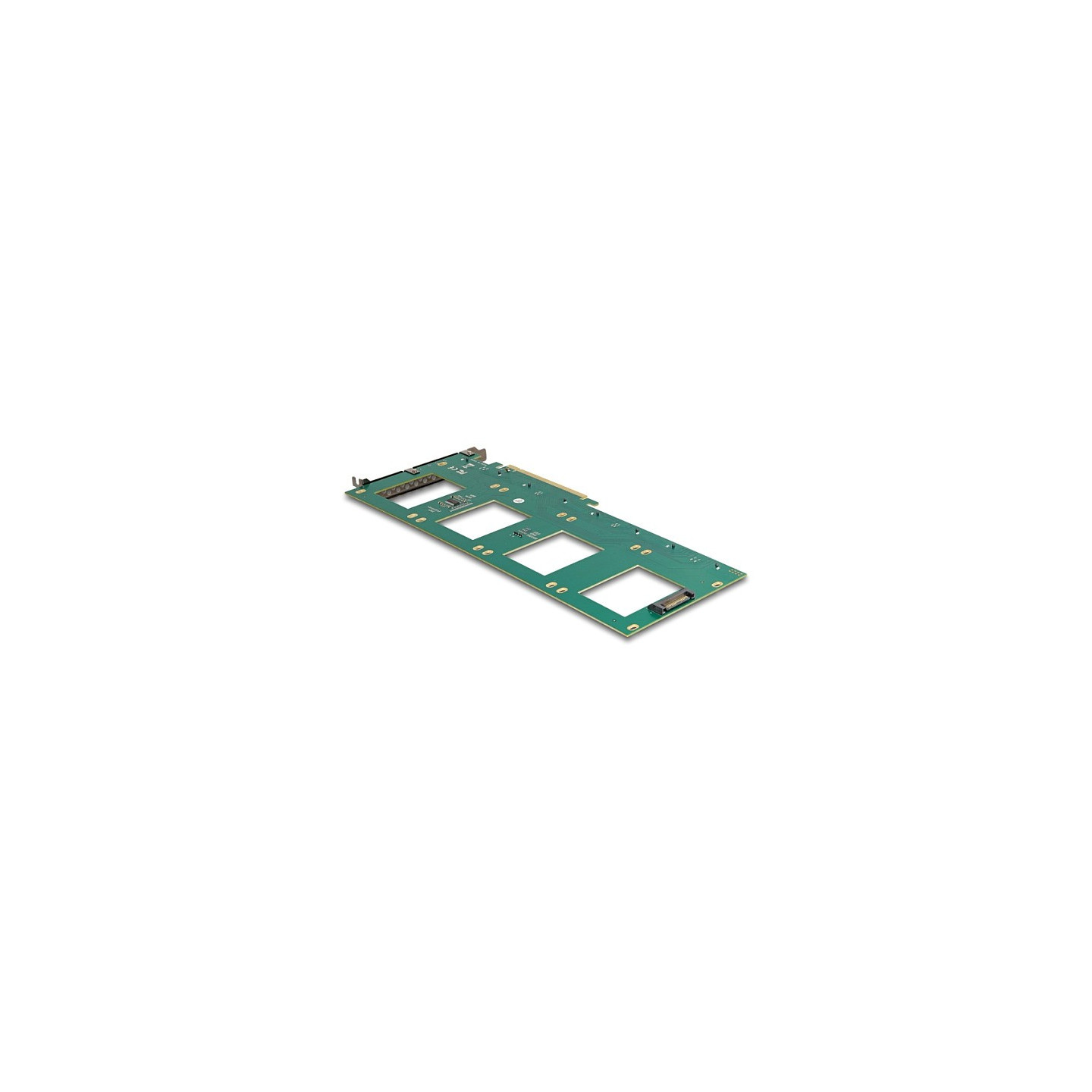 PCI Express 4.0 x16 Karte zu 4 x intern U.2 NVMe SFF-8639 - Bifurcation (LxB: 288 x 122 mm) — Buy in Cyprus with Fast Delivery