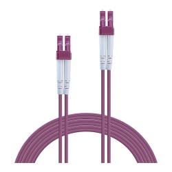 LINDY LWL-Duplexkabel LC LC OM4 5m 50 125æm Multimode — Buy in Cyprus with Fast Delivery