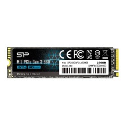 M.2 256GB Silicon Power P34A60 - intern - 2280 - PCIe 3.0 x4 (NVMe) — Buy in Cyprus with Fast Delivery