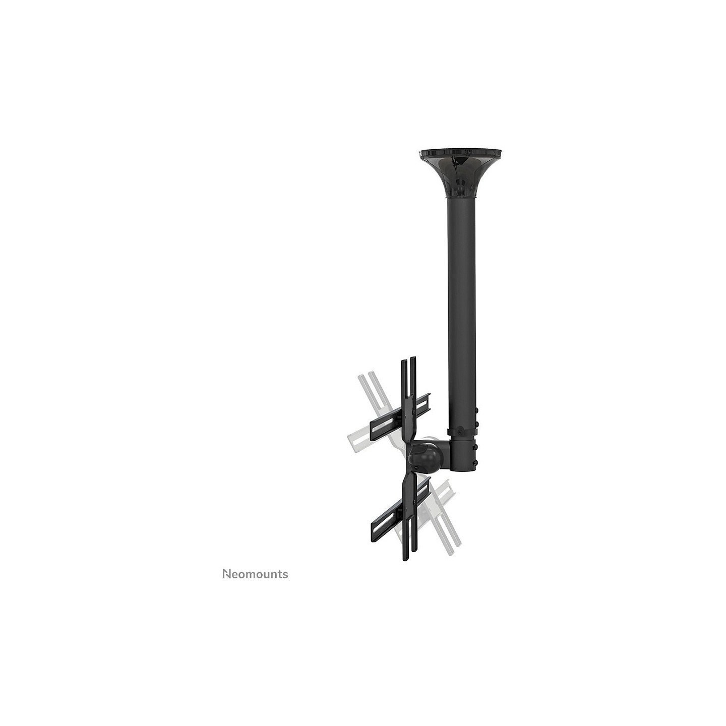 Deckenhalterung für Flachbildschirme Fernseher bis 60' (152 cm) 35KG FPMA-C400BLACK Neomounts