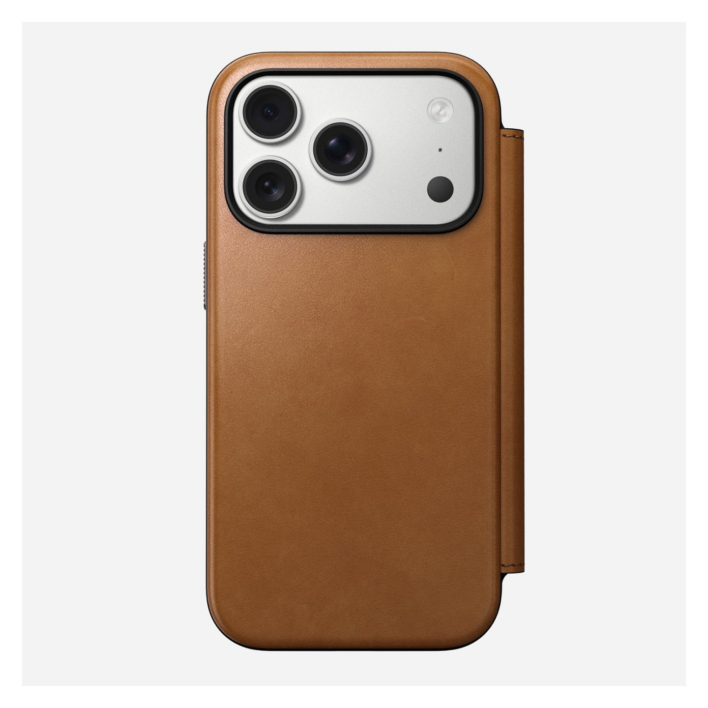 Nomad Modern Leather Folio iPhone 17 Pro English Tan — Buy in Cyprus with Fast Delivery