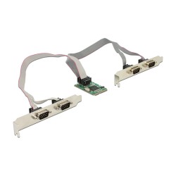 Mini PCIe Karte to 4 x Seriell RS-232 — Buy in Cyprus with Fast Delivery