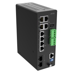Axis Industrial PoE++ Switch D8208-R — Buy in Cyprus with Fast Delivery