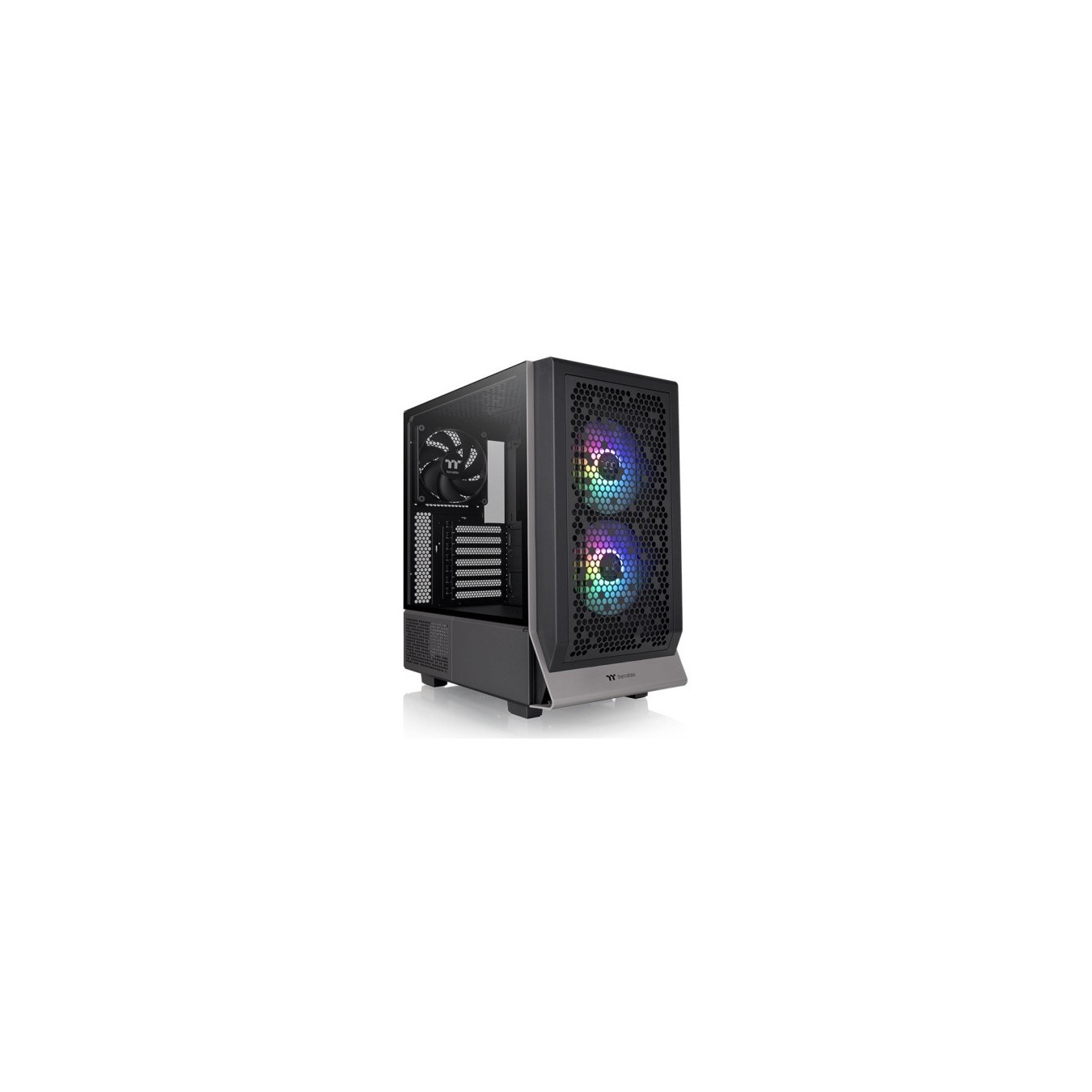 Thermaltake Ceres 300 TG - Mid Tower PC Case (E-ATX/ATX/mATX/ITX) - Black, Tempered Glass, ARGB