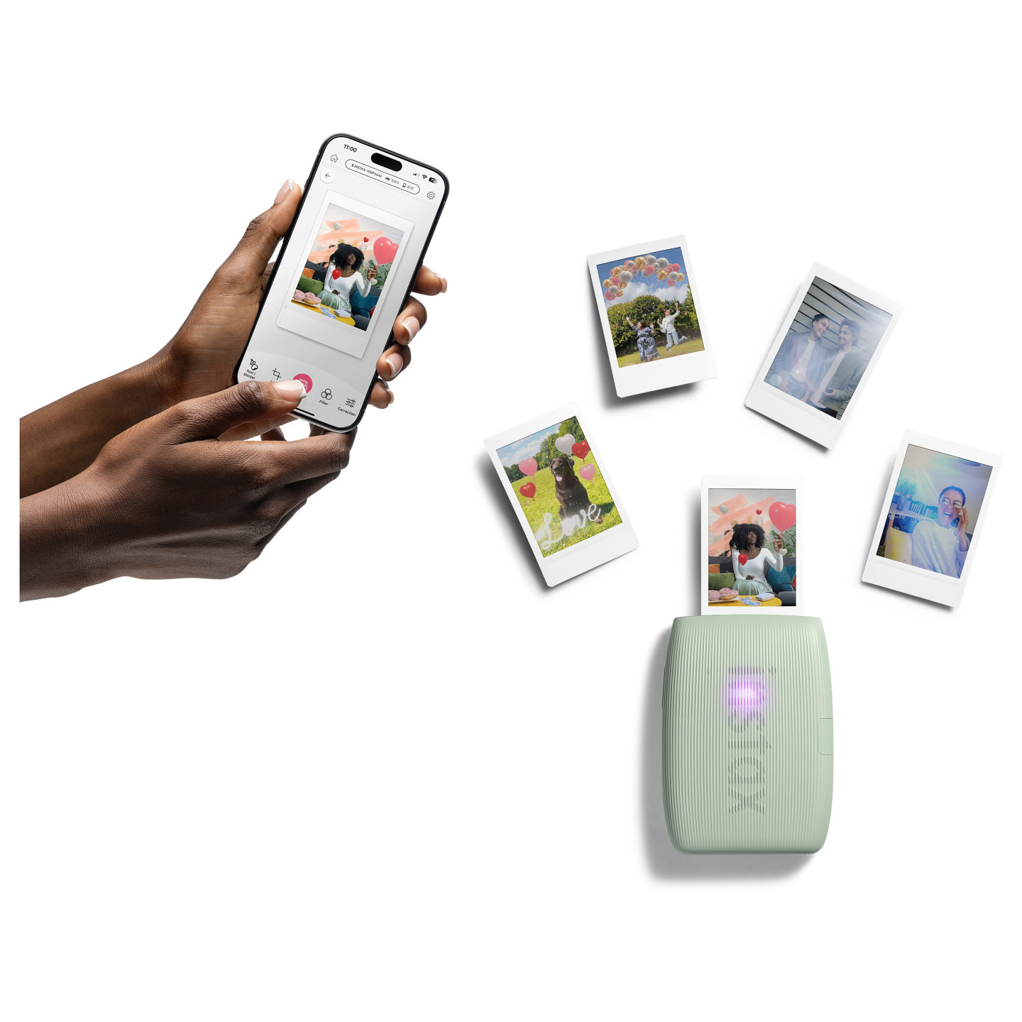 Fujifilm instax mini Link 3 EX D Sage Green — Buy in Cyprus with Fast Delivery