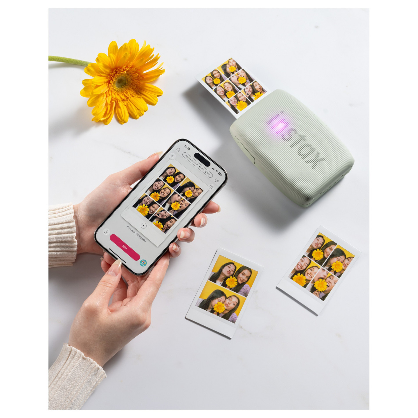Fujifilm instax mini Link 3 EX D Sage Green — Buy in Cyprus with Fast Delivery