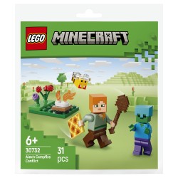 LEGO 30732 Minecraft Alex? Begegnung am Lagerfeuer (Polybag) — Buy in Cyprus with Fast Delivery